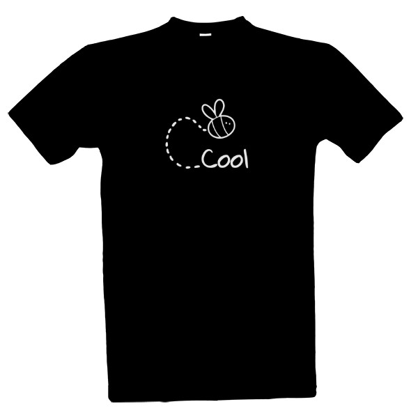 Tričko s potiskem BEE  COOL man