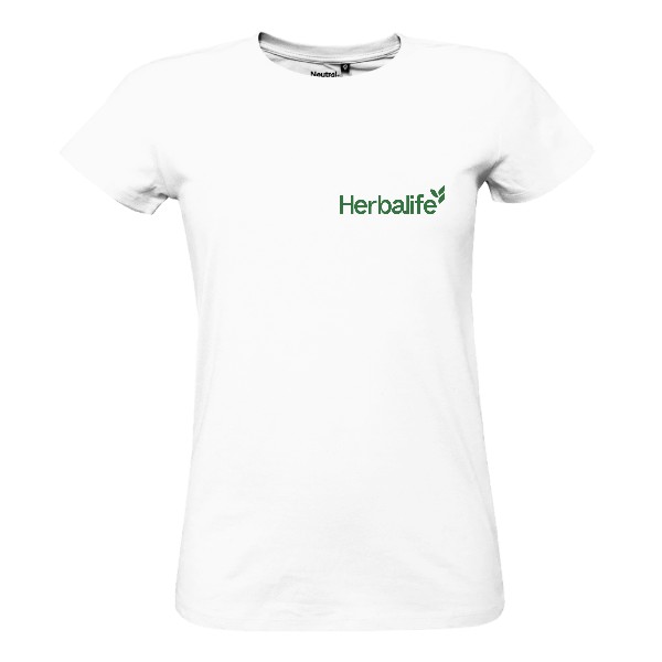 Dámske organické tričko s malým novým logom