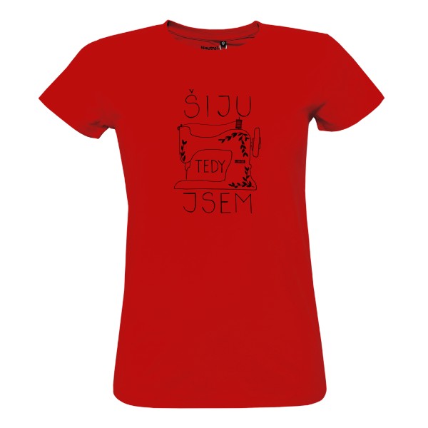 Tričko s potlačou Šiju, tedy jsem - bio