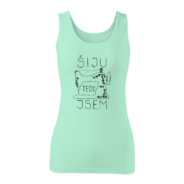 Tričko s potlačou Šiju, tedy jsem